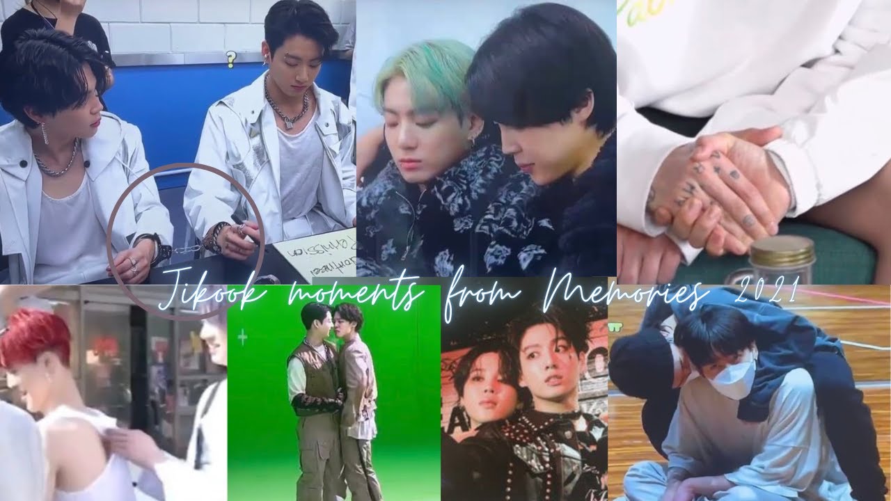 Jikook moments from BTS memories 2021