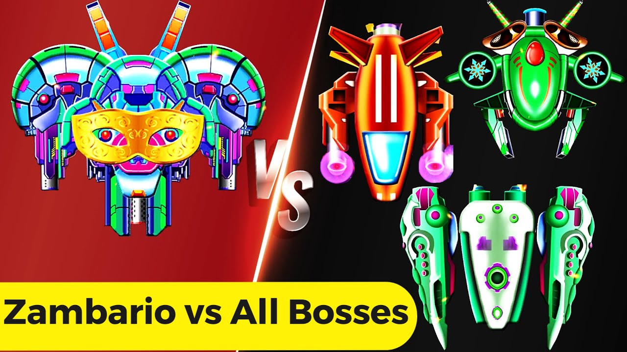 Alien Shooter Boss 40 Zambario Boss 36 Megazort Boss 37 bello  Boss 38 Metrorust