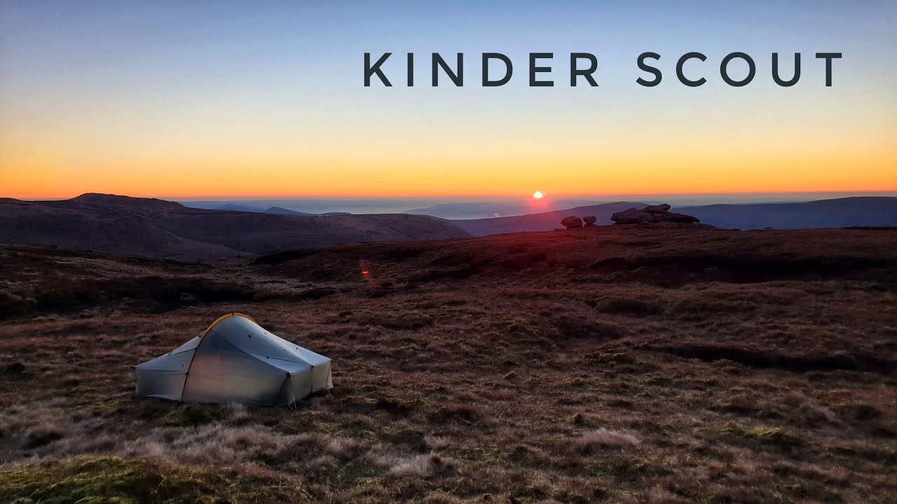 UK Wild Camp |  Peak District | Kinder Scout