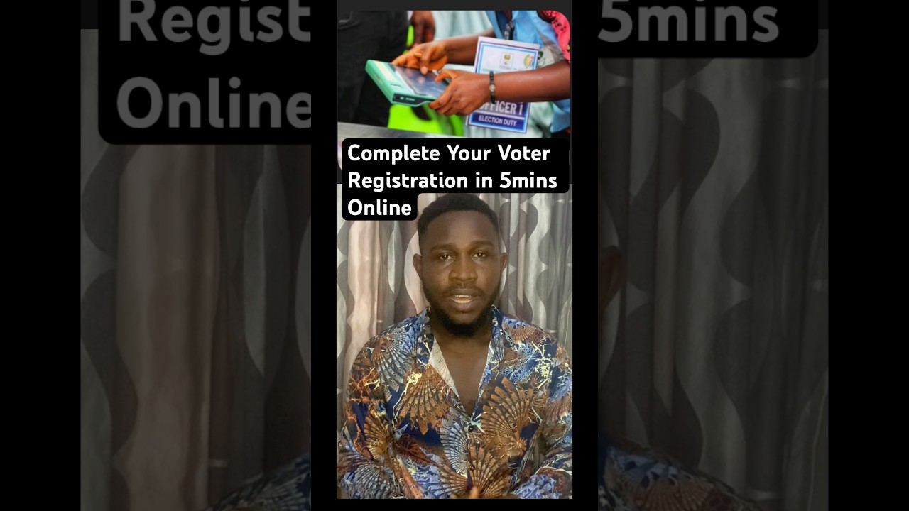 How To Register For Voter&rsquo;s Card Online in Nigeria #voterscard #pvc #nigeriaelection2027