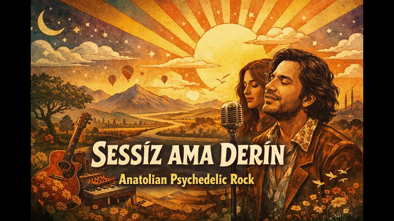 Anatolian Psychedelic Rock 70s Tarzı | Sessiz Ama Derin – Umut Dolu Türk Rock