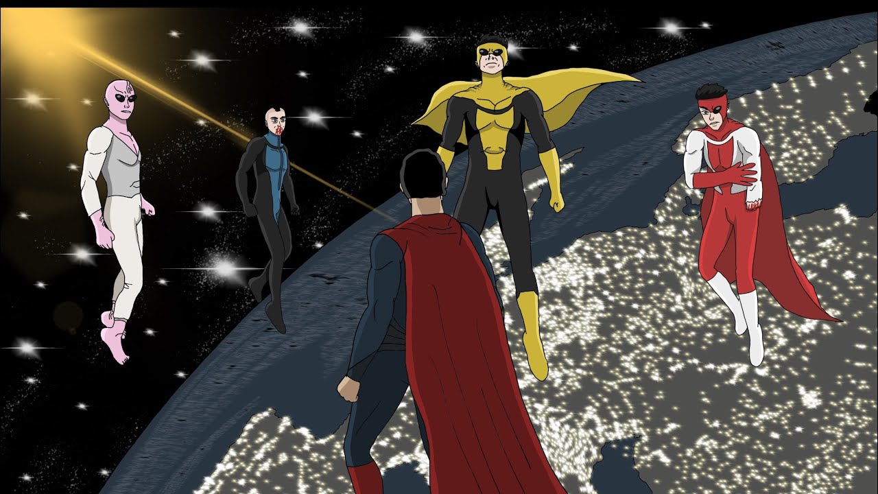Superman vs Invincible Variants (Fan Animation) PART 2