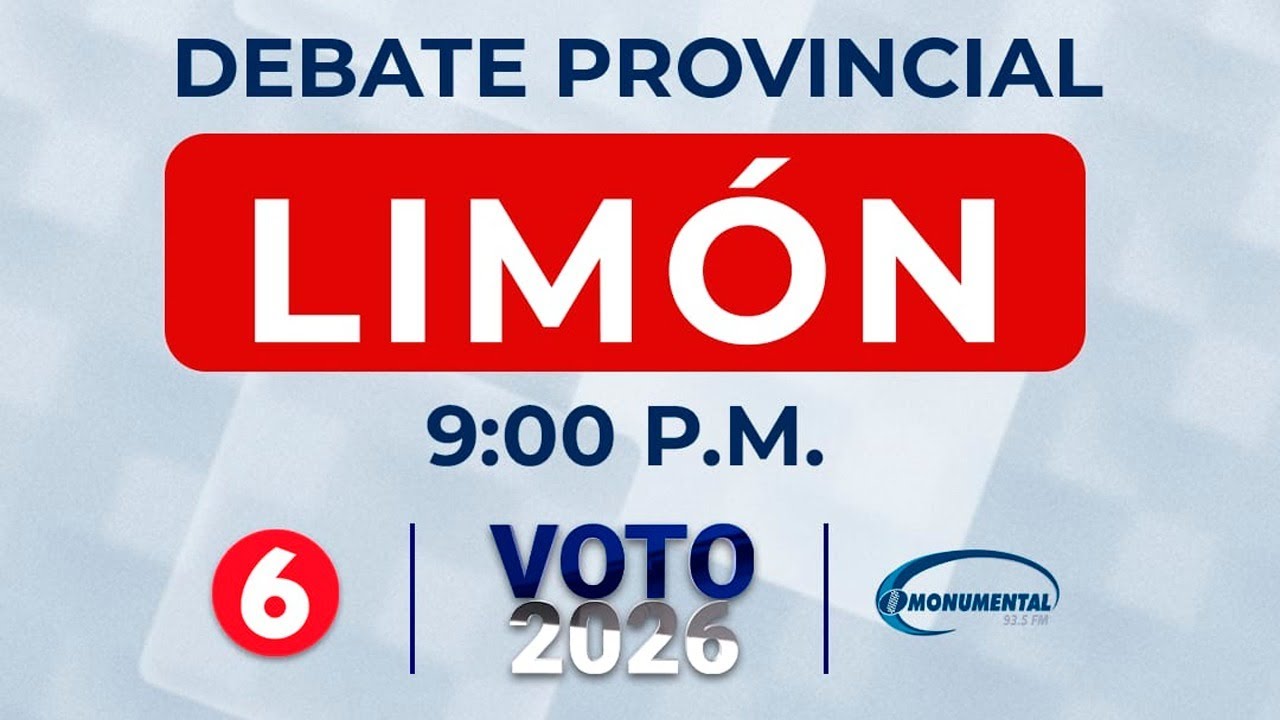 Debate provincial: Limón #Voto2026