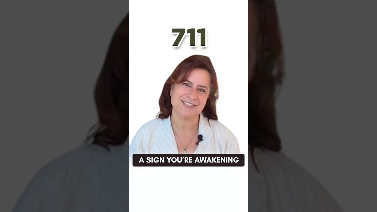 711 a sign you&rsquo;re awakening #divinesoulresonance #711 #manifestationcoach #divineguidance