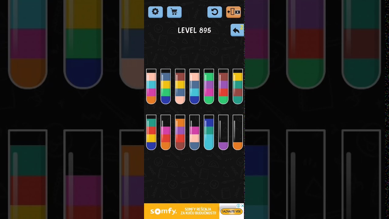 Water Color Sort Level 895