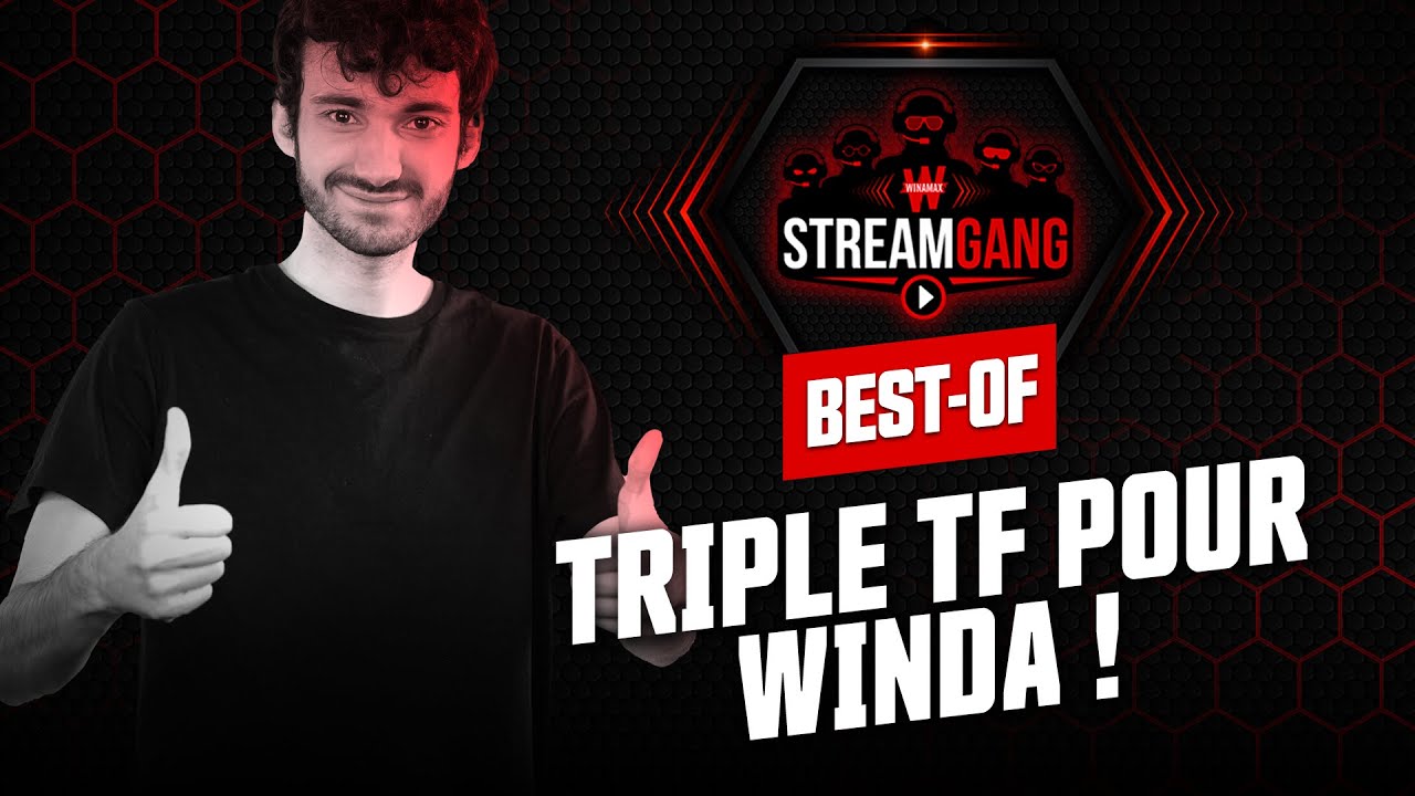 ♠♣♥♦ Winda claque trois TF en direct du Stream Gang ! (Poker)