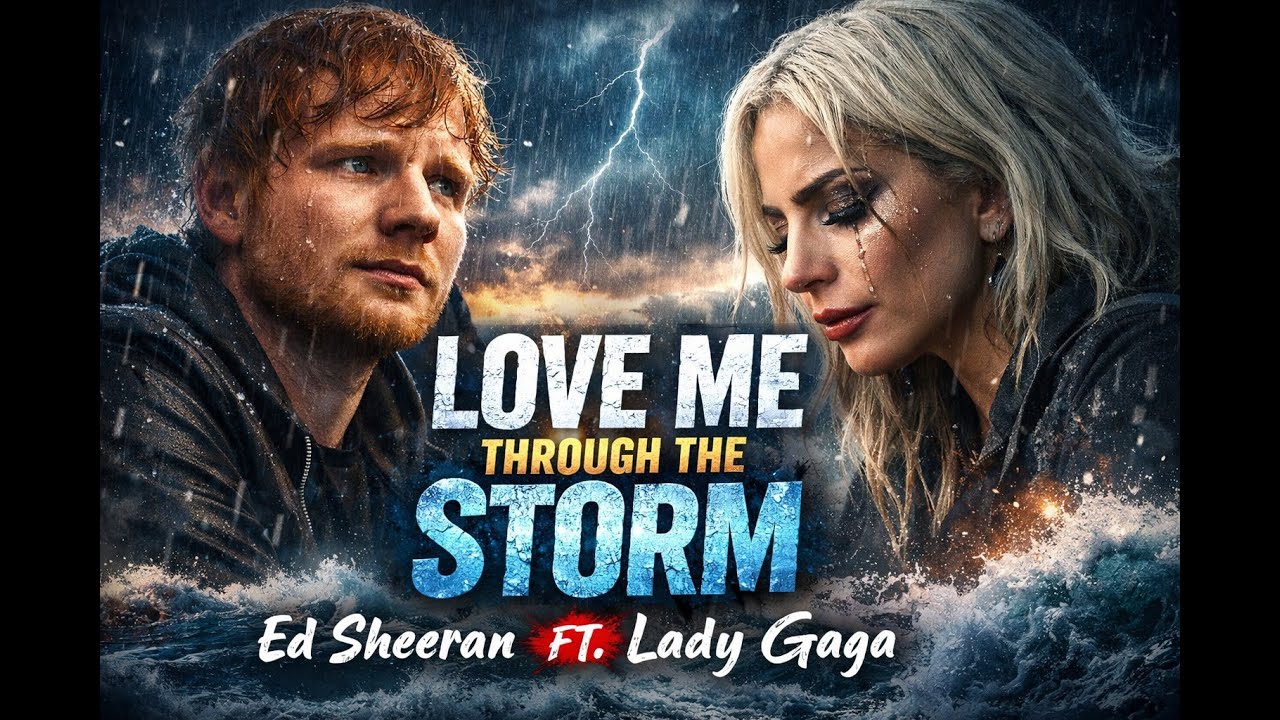 Love Me Through The Storm - Ed Shareen Ft Lady Gaga (Official Music 2026) Loving when life is messy