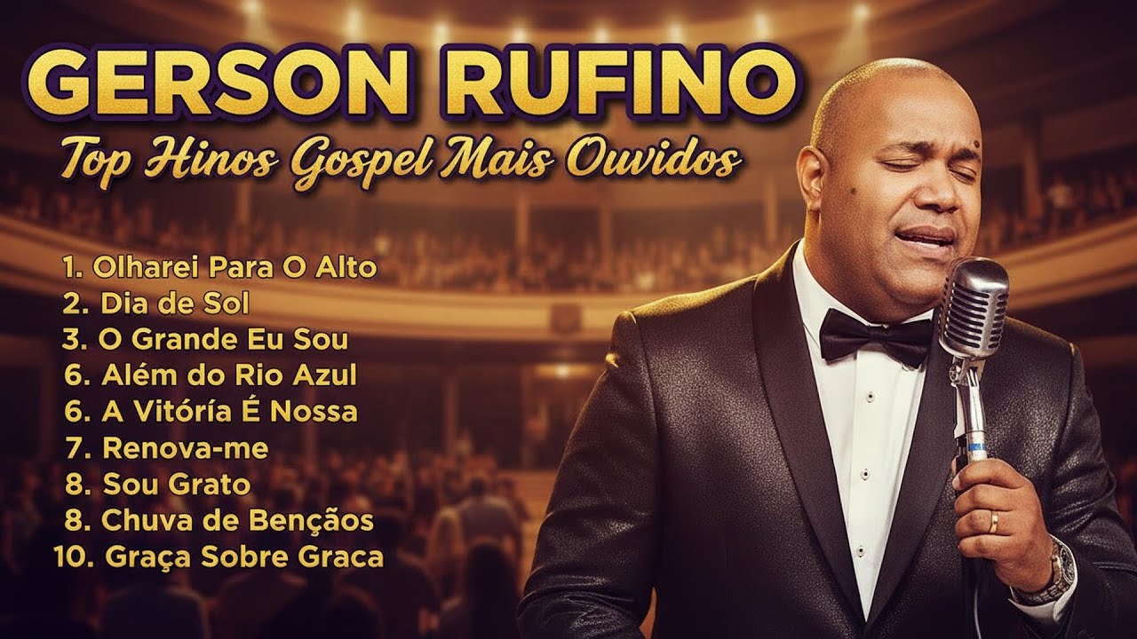 Dia de Sol, Vai Passar , Recontrucao,.. GERSON RUFINO ||  Os Melhores Gospel 2026 #gersonrufino