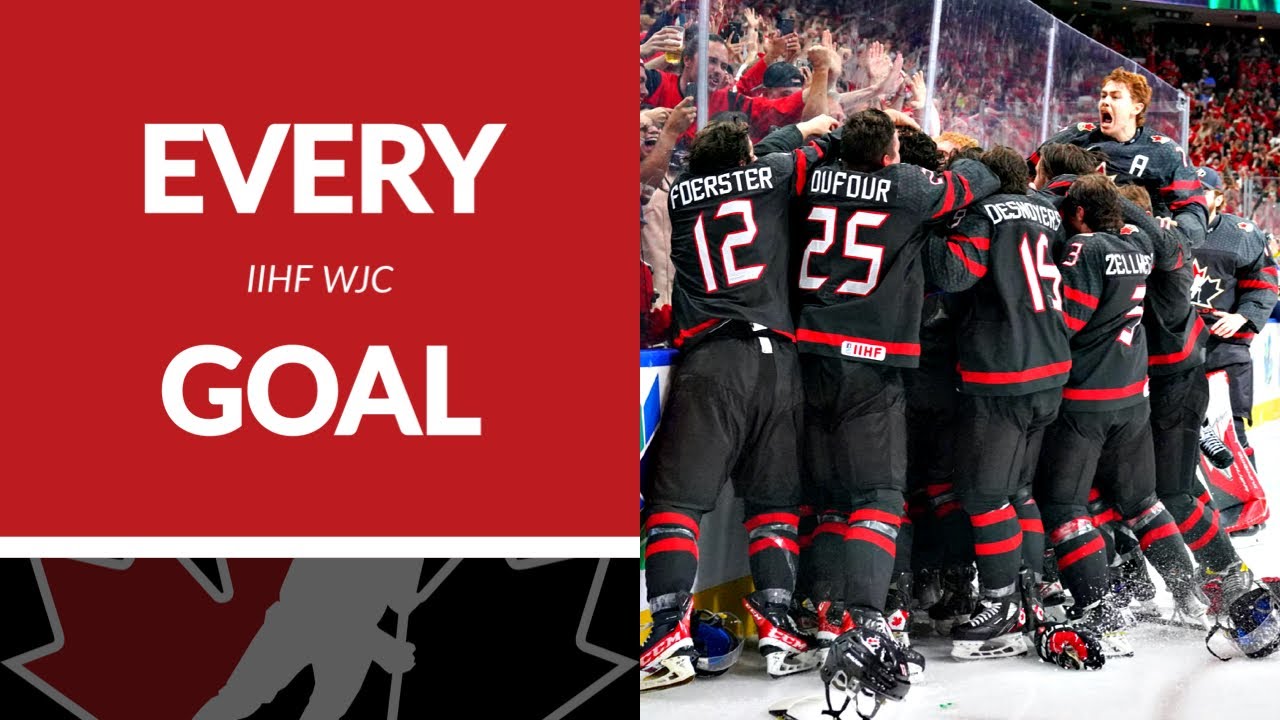 Canada's 2022 IIHF WJC Goals (Summer Edition)