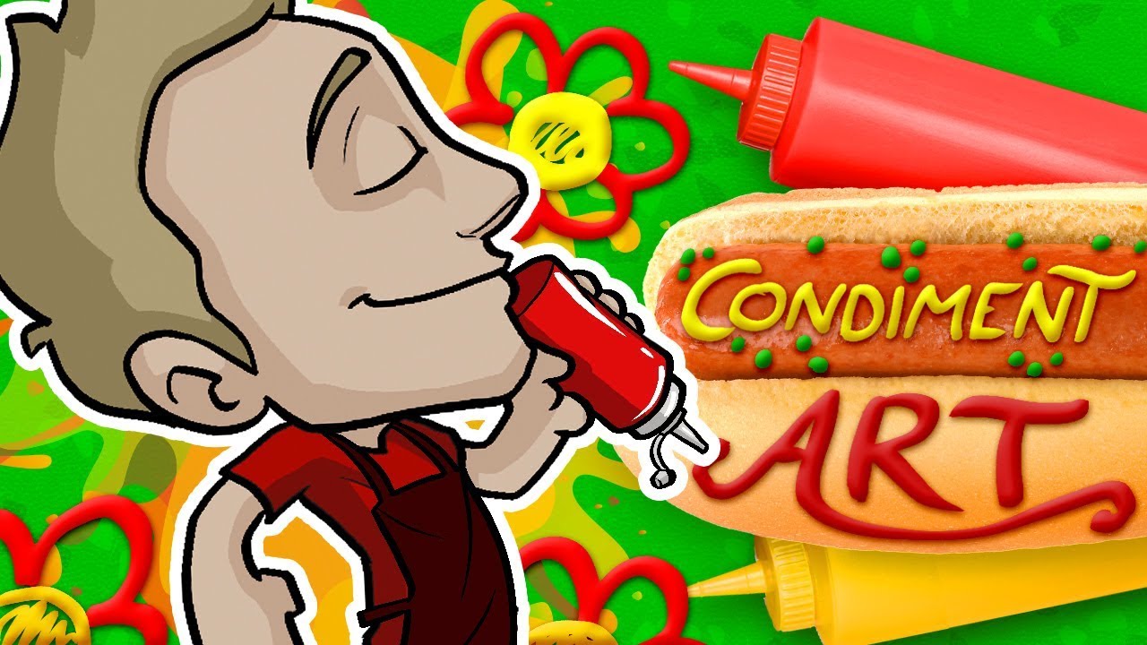SAUCY ART! - The CONDIMENT ART Challenge!!
