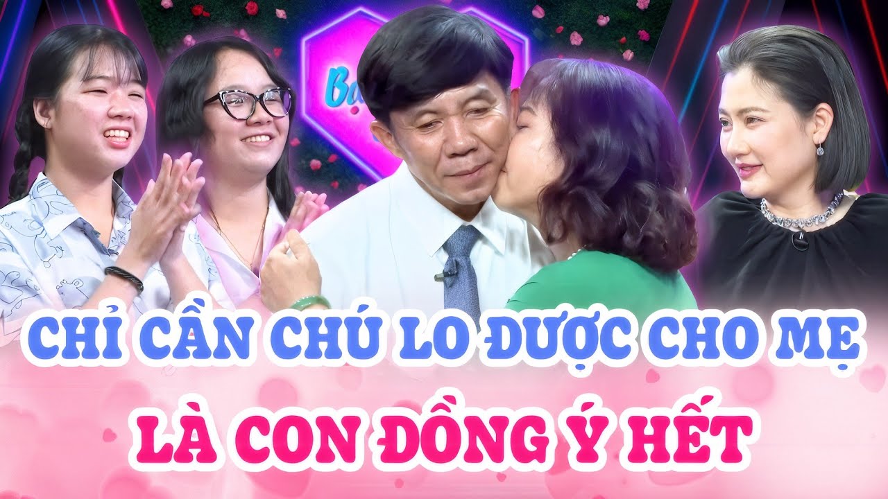 Cô giáo DẮT 2 CON GÁI ĐI TÌM BA MỚI hạnh phúc ÔM HÔN THẦY GIÁO ngay từ lần đầu gặp
