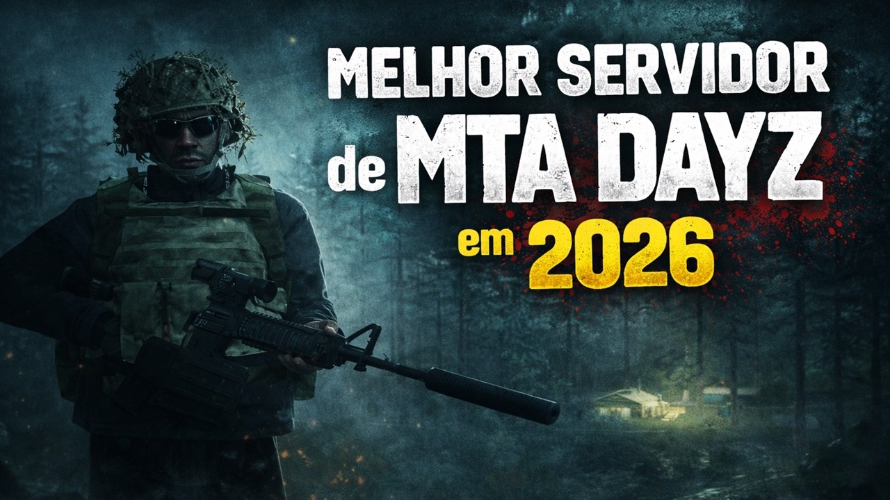 O MELHOR SERVIDOR de MTA DAYZ em 2026