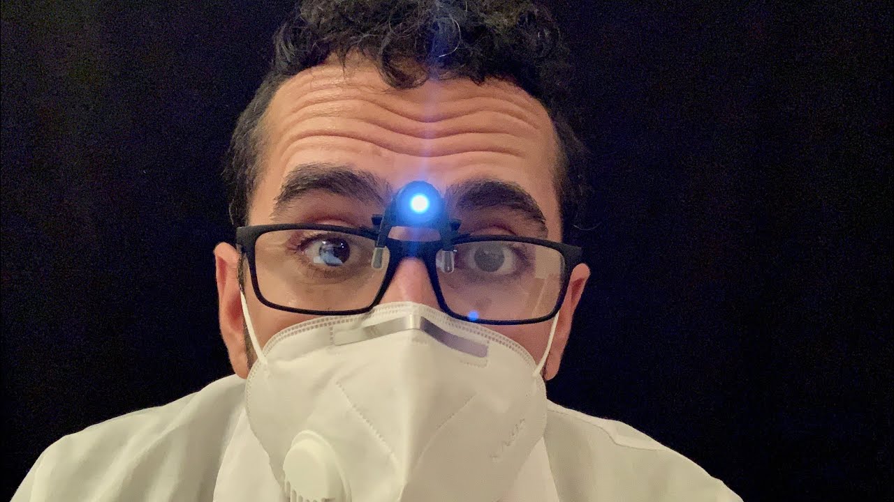 [ASMR] Unintelligible Doctor Exam from 2020 (roleplay)