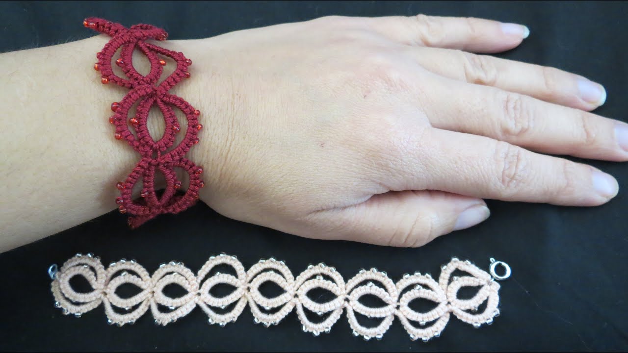 Needle Tatting Bracelet