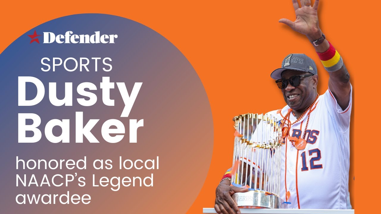 Dusty Baker honored as local NAACP’s Legend awardee