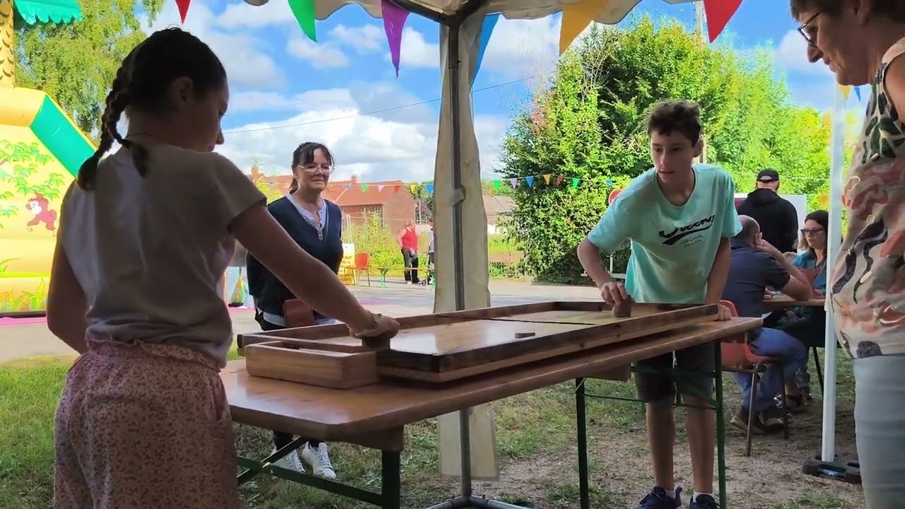 Ma première fête de village à Troissereux 