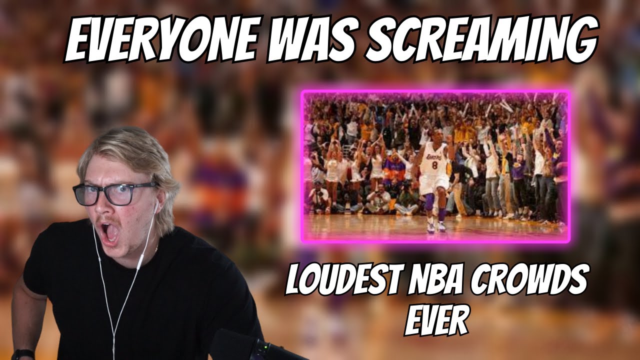 Reaction to NBA HYPED PLAYS (LOUDEST CROWD REACTIONS OF ALL TIME) *The Original*