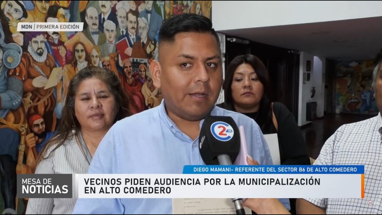 Municipalización de Alto Comedero: vecinos exigen participar del proyecto
