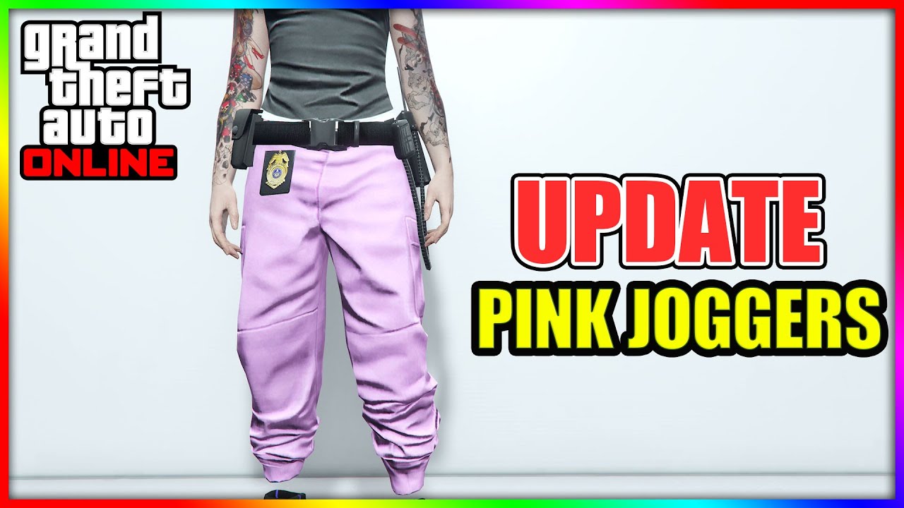 Easiest Method To Get Pink Joggers In Gta 5 Online!! 1.64!