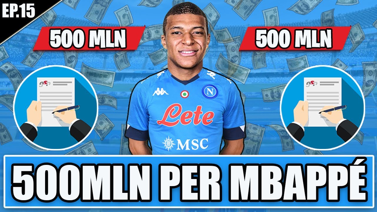 💸 500 MILIONI PER MBAPPE!! SIAMO PAZZI!! + 5 ACQUISTI NUOVI! FIFA 21 CARRIERA ALLENATORE NAPOLI #15