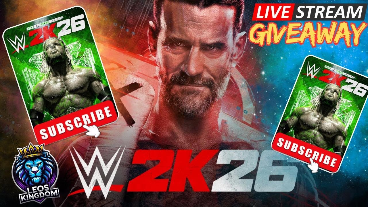 WWE 2K26 GIVEAWAY STREAM! - WWE 2K25