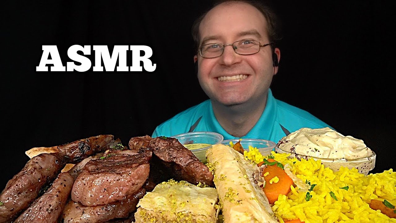ASMR LAMB SHANKS MUKBANG (No Talking) EATING SOUNDS