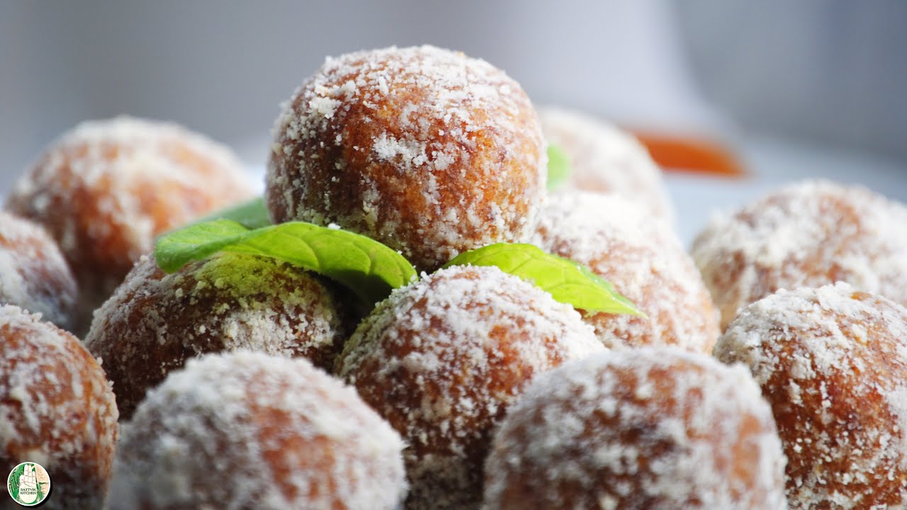Celebrate Diwali with 3 Ingredients Sugar-Free Ladoo Recipe | Easy Sweets Recipe - Sattvik Kitchen