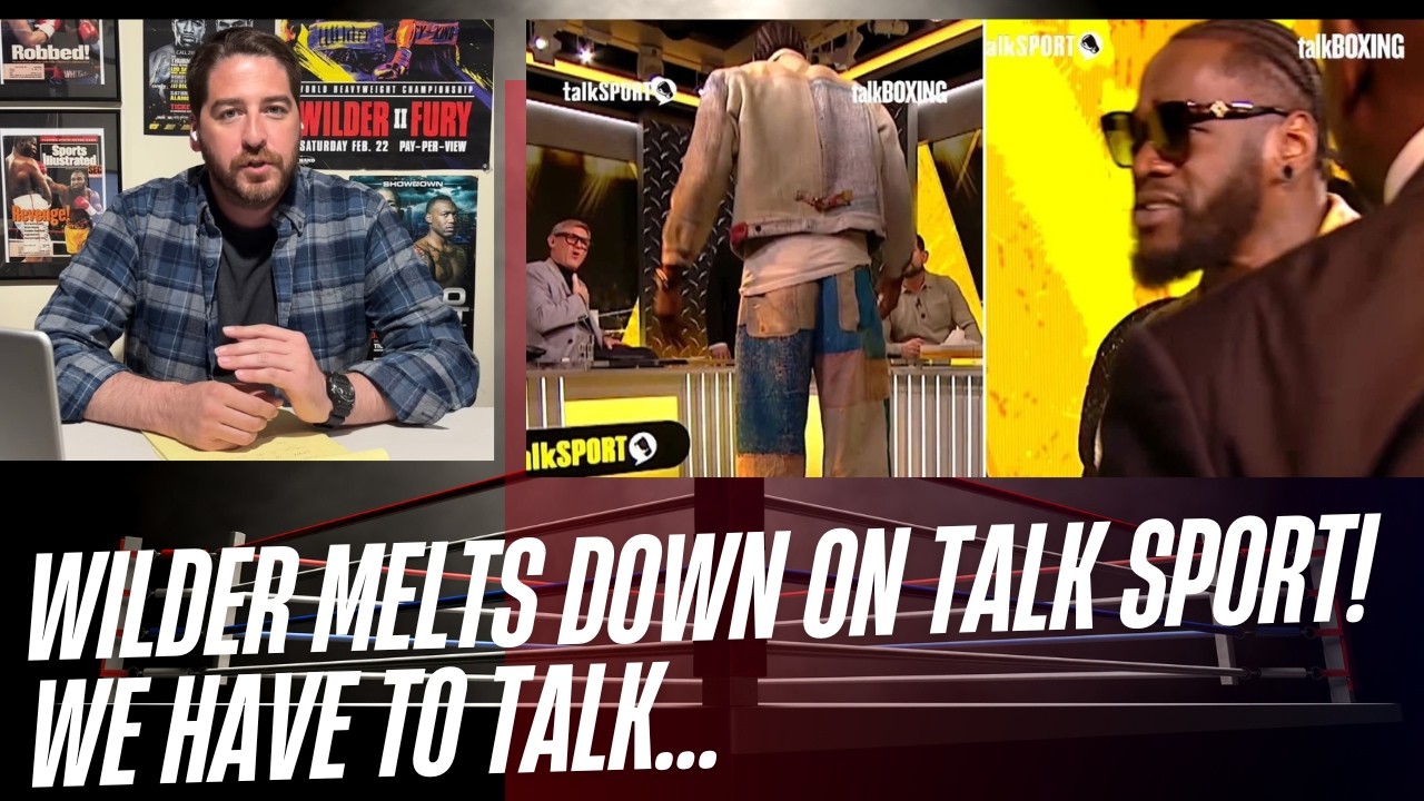 Deontay Wilder melts down on TalkSport… Simon Jordan questions about Tyson Fury...