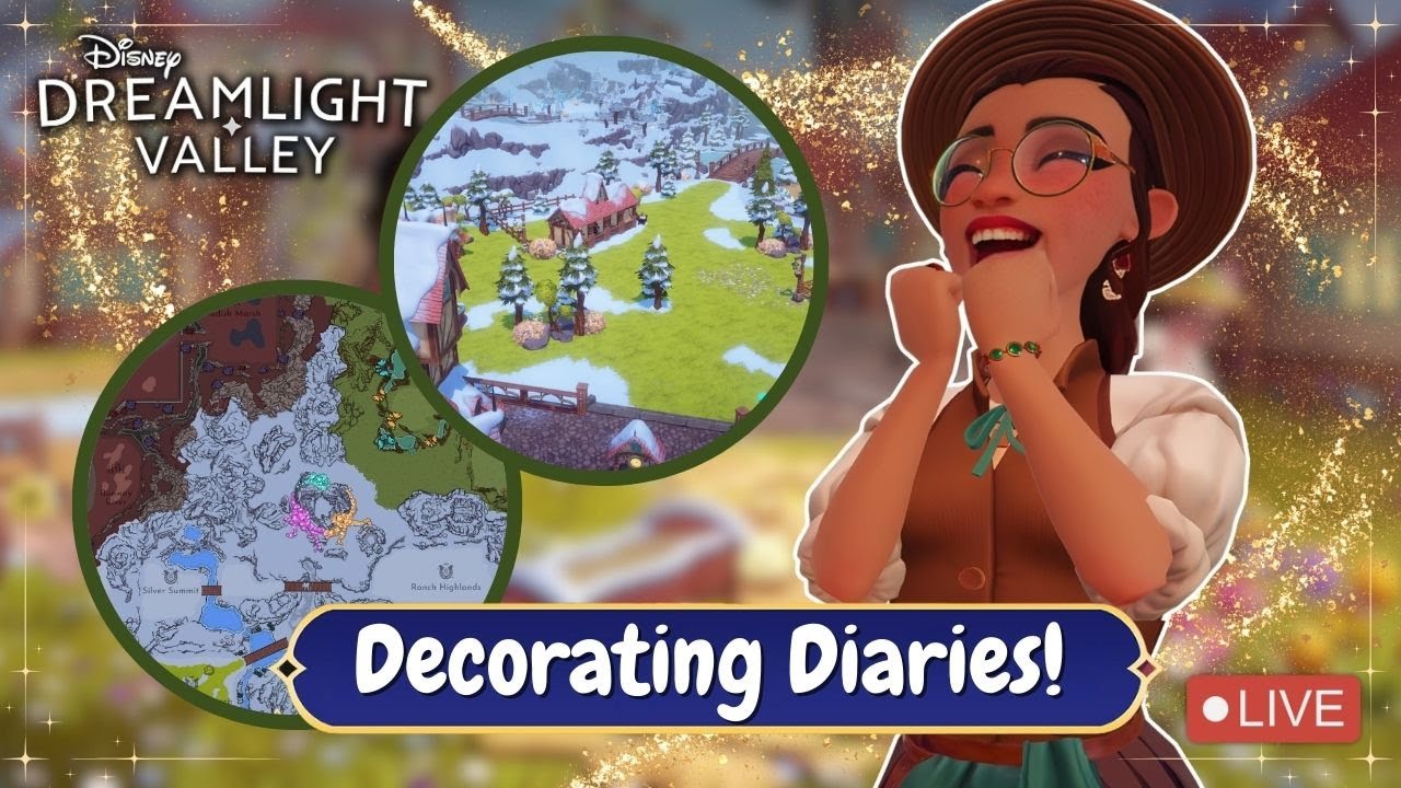 Day One Of Decorating The Wishblossom Mountains | Decorating Diaries