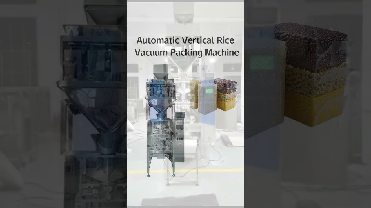 KEFAI Fully Automatic Vacuum Rice Brick Shape Packaging Machine