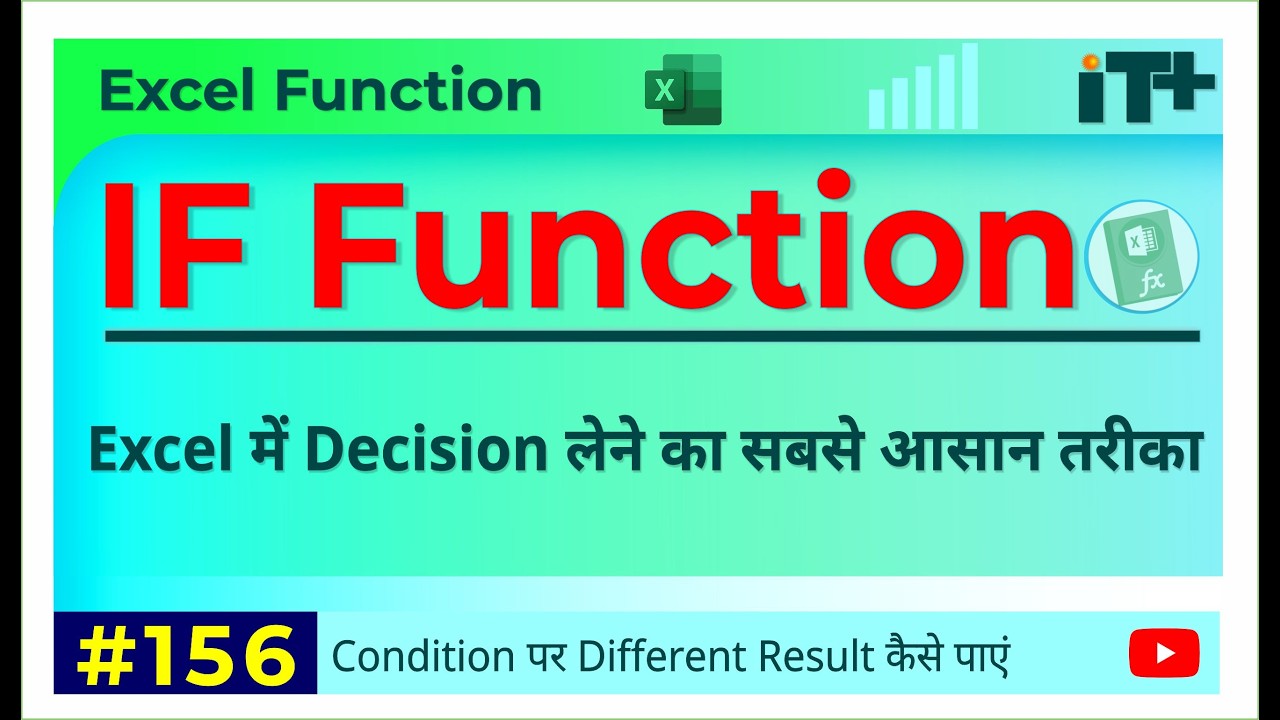 How to Use IF Function in Excel | Logical Formula Made Easy