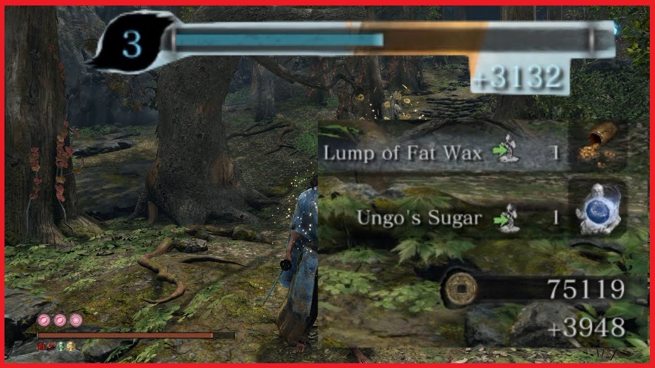 Sekiro - The most CHEESY farming method (XP - Sen - Spirit Emblems)