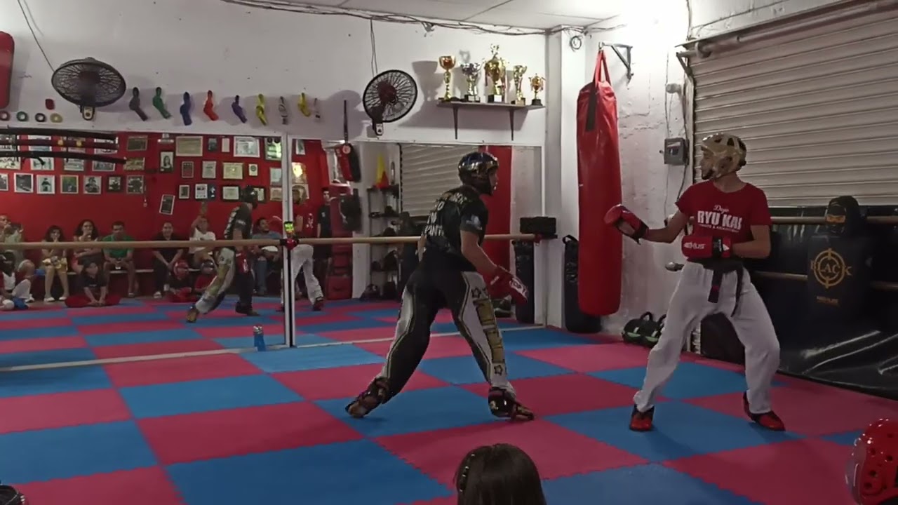Kumite Elijah vs Jason Letona karate