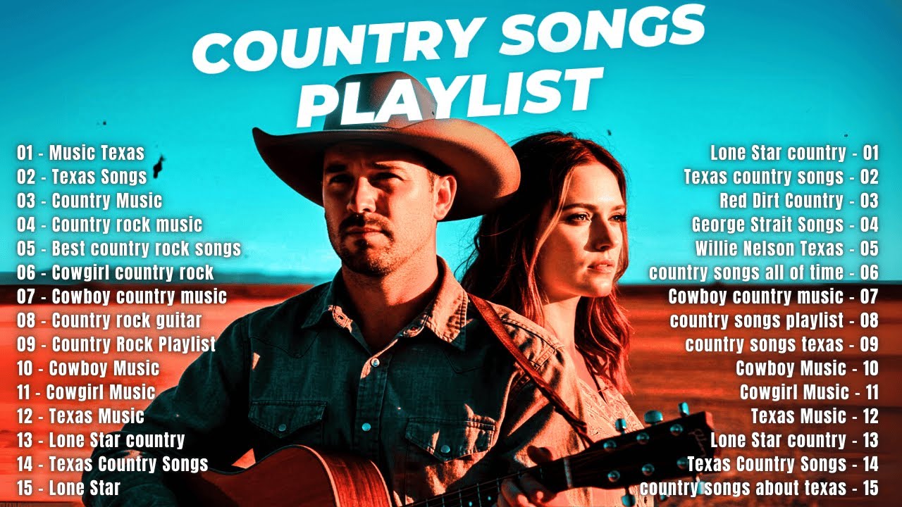 Best Cowboy Country Music & Texas Country Songs for Country Rock Lovers | Midland Roads Vol.1