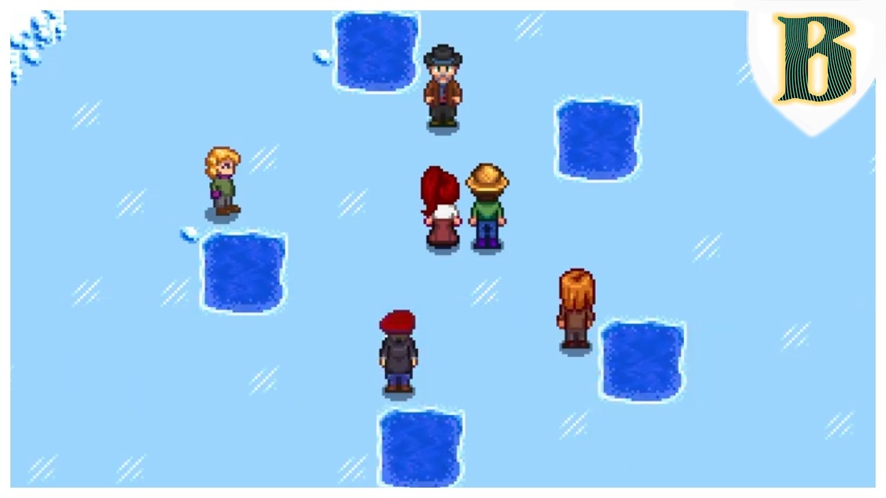 Organizing The Festival Of Ice - Stardew Valley