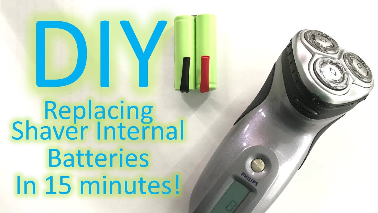 DIY: Replacing Shaver Internal Batteries In 15 minutes!