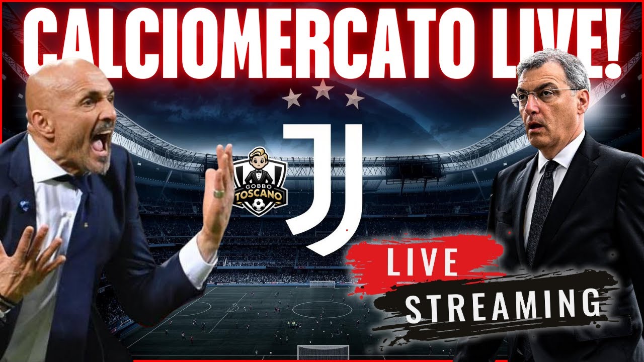🔴CALCIOMERCATO JUVE LIVE! Spalletti FURIOSO! Kolo Muani a ore la DECISIONE!  Ore BOLLENTI!