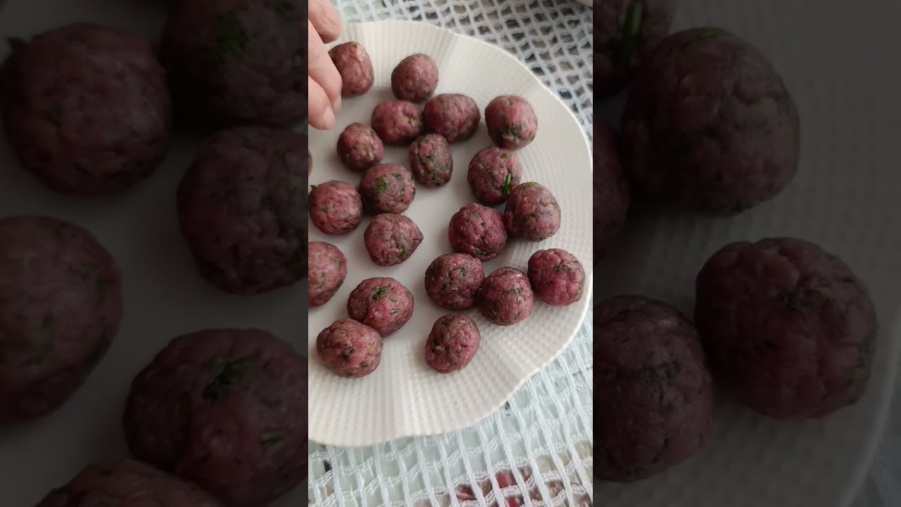 Lokum Gibi Ekşi Sulu Köfte!🍲!Dağılmayan Köftenin Gizli Tekniği 🤫🔥