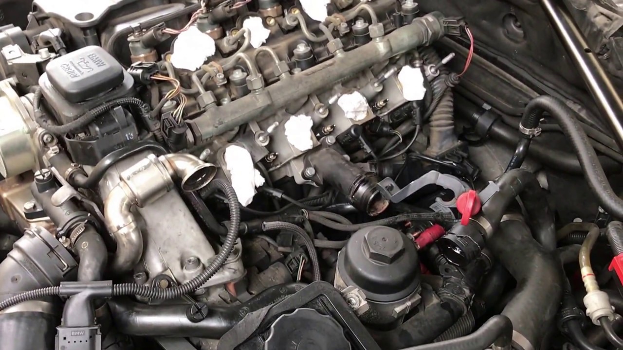 Troca de motor de arranaque Bmw 520D E60