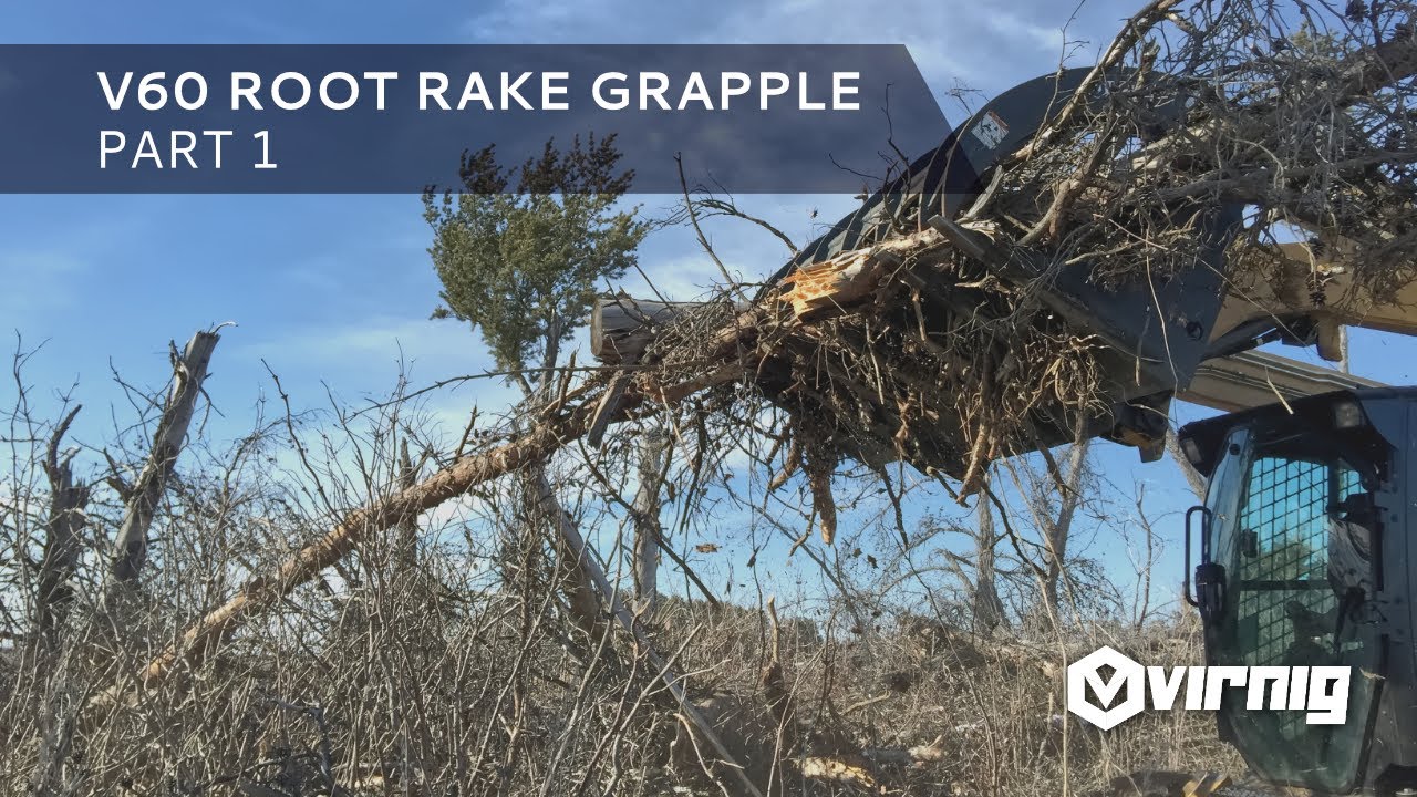 Root Rake Grapple - Skid Steer Attachment (Part 1)