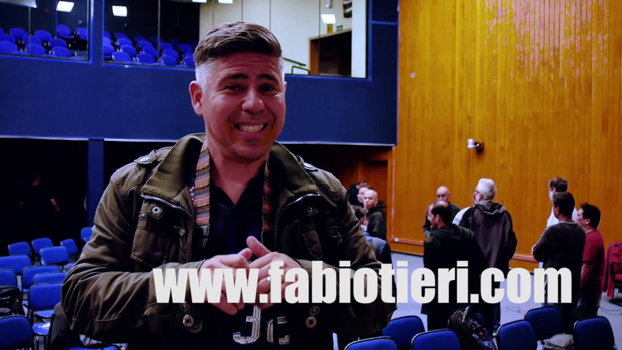 Palestra com o Diretor de fotografia e Fot&oacute;grafo Oficial da Atek ,Fabio Tieri