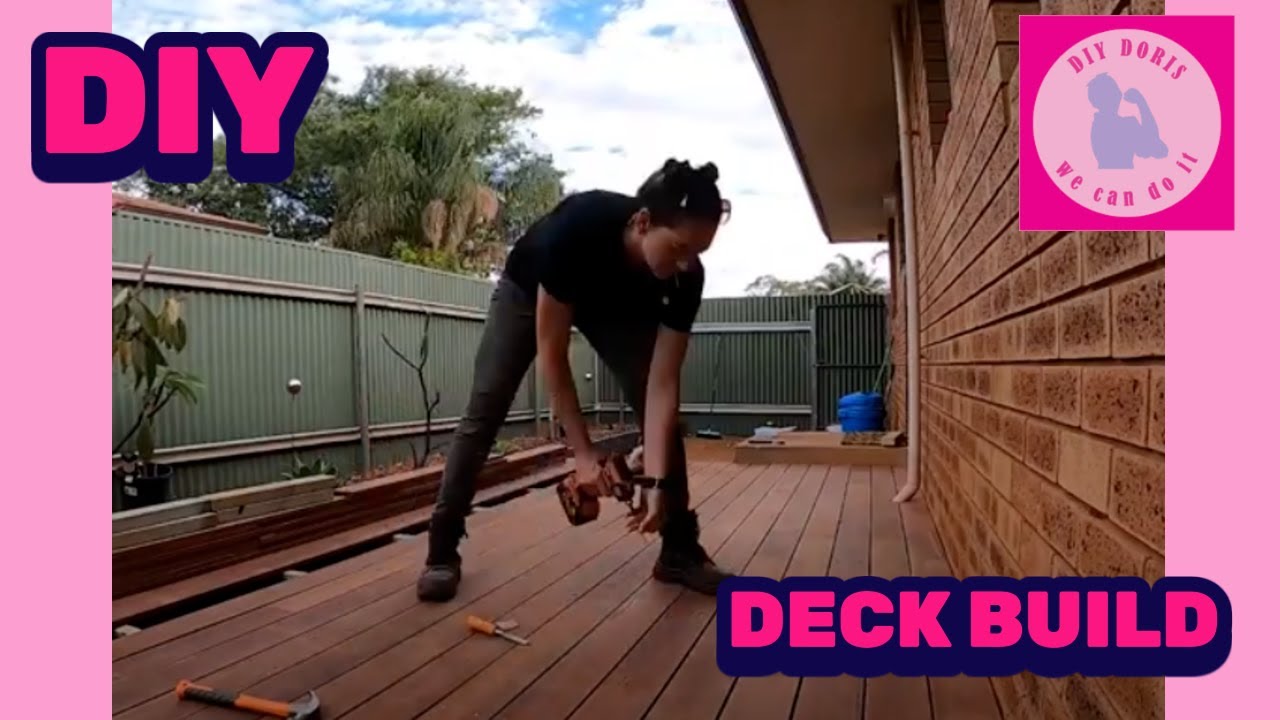 Timelapse of my first ever DIY Jarrah Deck Build