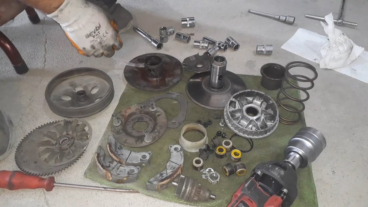 Hero Duet 125 Varyatör  Bakımı