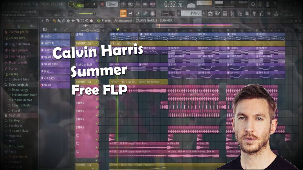 Calvin Harris - Summer (Free FLP)