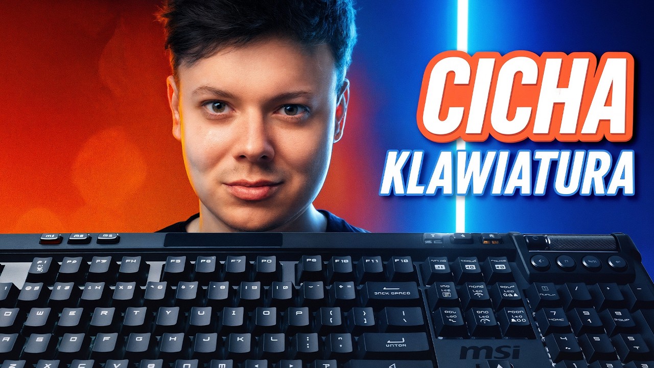 NAJICHSZA Klawiatura DLA GRACZA? 🔕 MSI Strike Pro Wireless TEST i recenzja 🎧