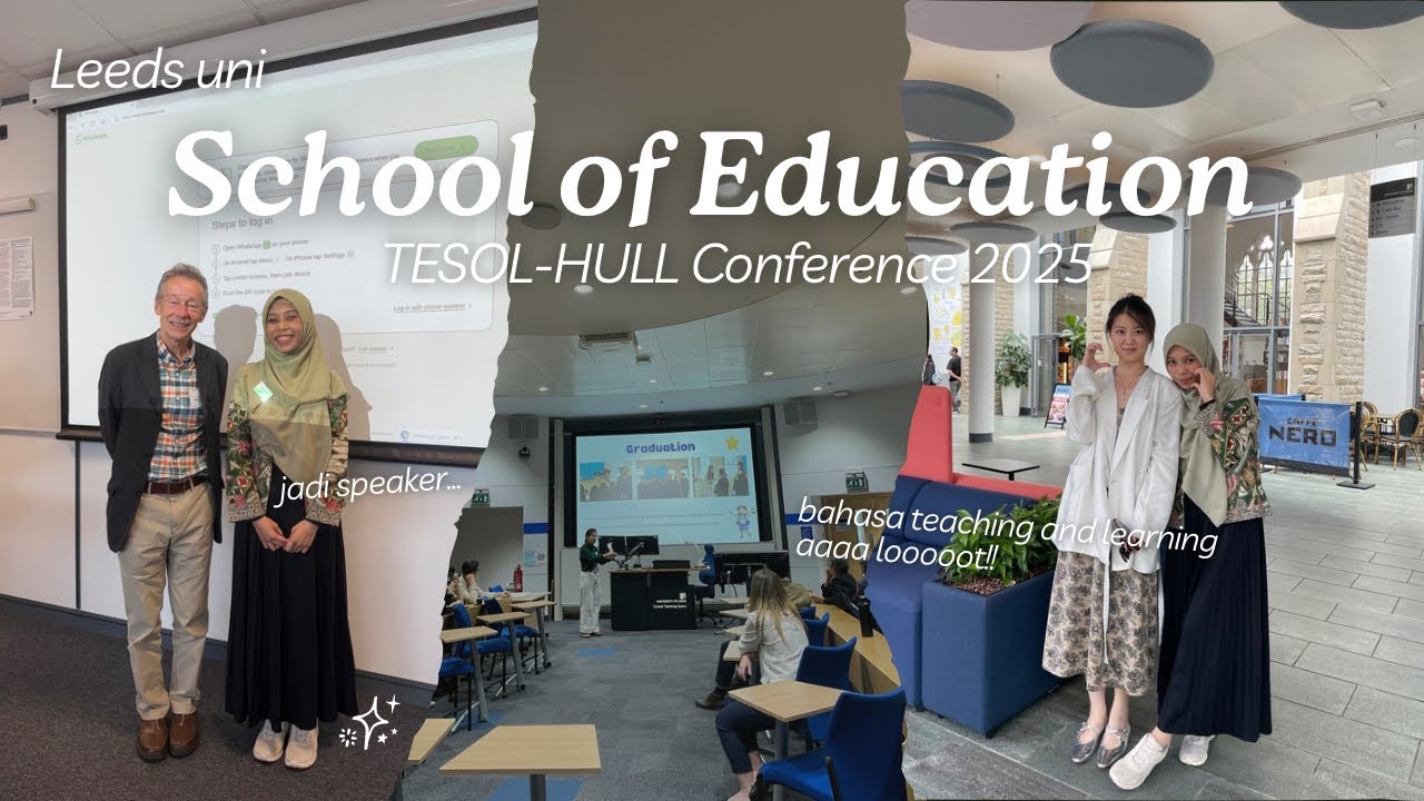 a day in my life in University of Leeds | conference edition in School of Education