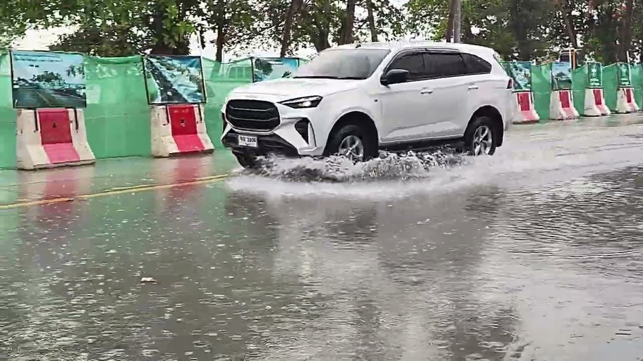 Raining jomtien,Thailand  7.3.2025