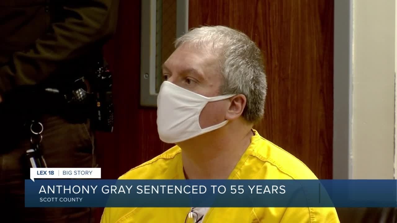 Anthony Gray sentenced to 55 years