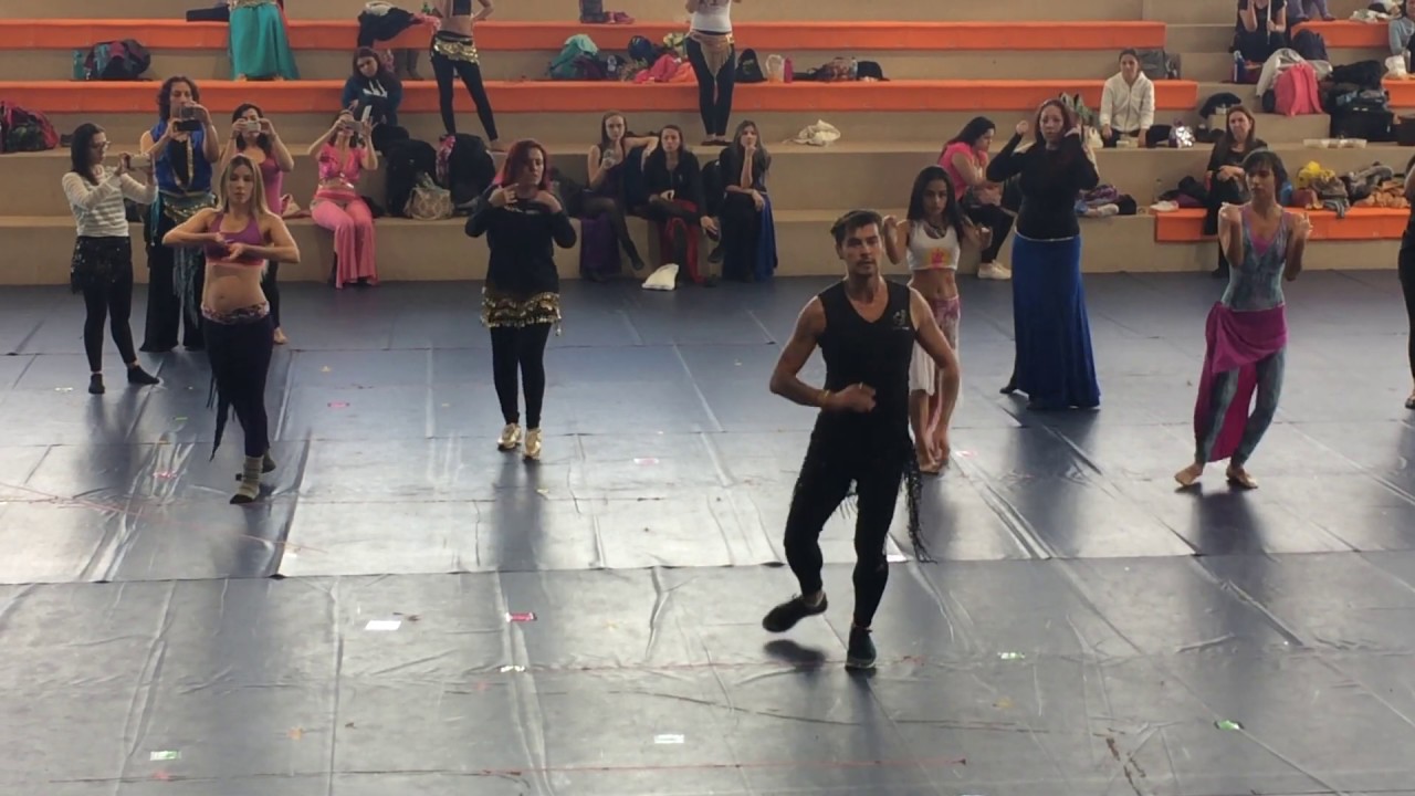 Oscar Flores Bellydancer - Workshop Bogotá