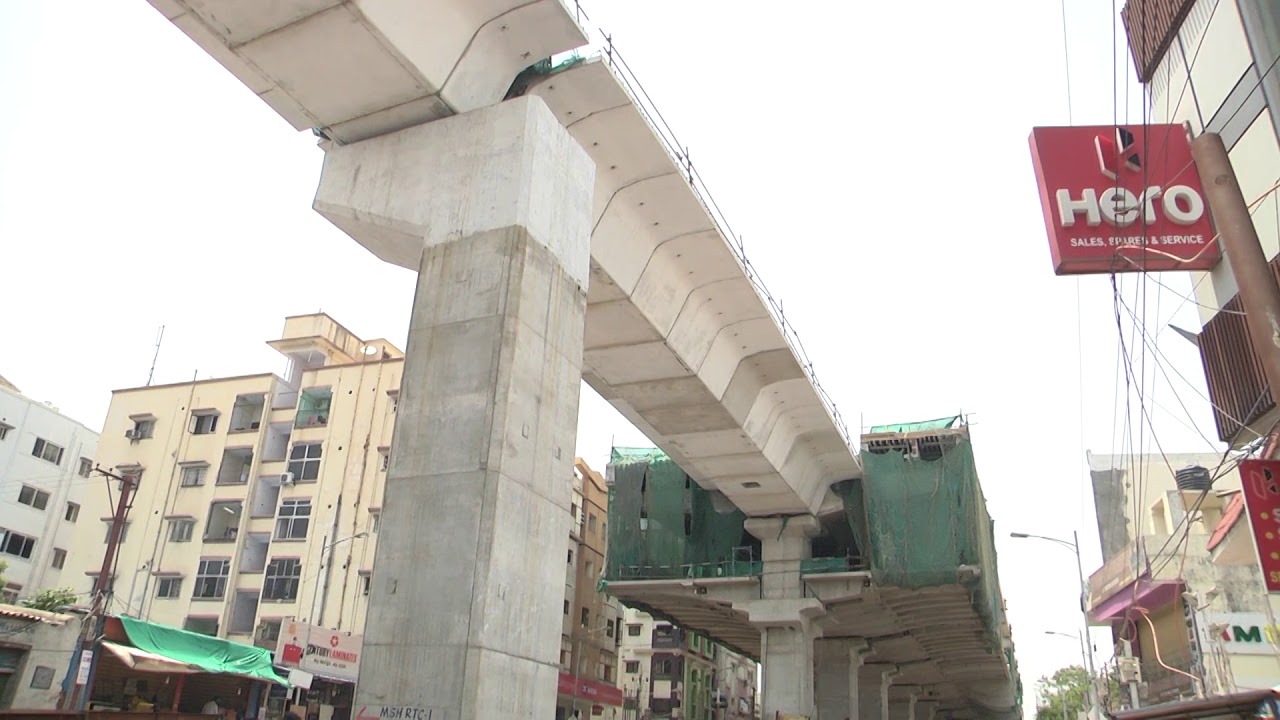 Progress of Metro Rail works (JBS to MGBS), dt. 26.05.2018